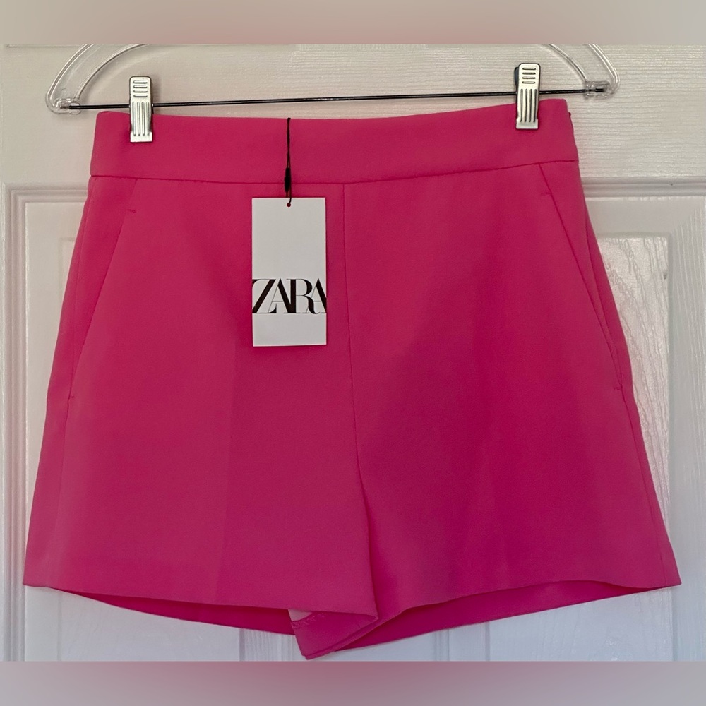 Zara NWT Hot Pink Women's XS Shorts